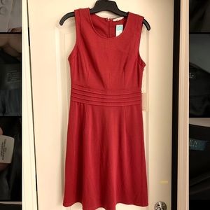 NEW WITH TAGS Red Ponte Dress